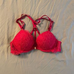 Sexy front hook push-up bra